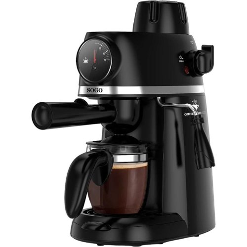 Кавоварка CAF-SS-7645 800 W, тиск 3,5 bar, Об `єм 240 ml,  капучинатор.