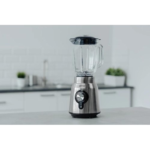 Блендер стаціонарний ZELMER ZSB4850 1250Вт,2 швид., функція подрібн. льоду і Імпульс,6 змін. лез,ємність чаші 1,75 л,корпус з нерж. стал