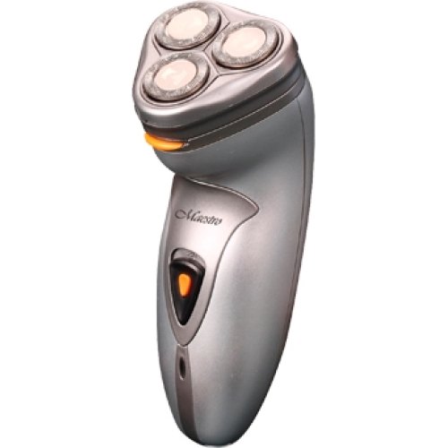 Бритва електрична MR-670 Живлення зарядного пристрою: 220-240В, ~50Гц; 3 плаваючі головки леза.
