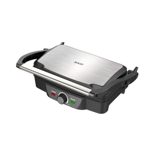 Гриль SAN-SS-7127 1600 Вт.28 х 17 см. Відкриття на 180 градусів, антипригарне покриття, регулювання температури.