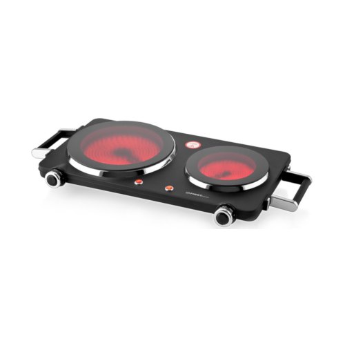 Настільна плита FA-5096-6 2500Вт 2 закритих нагрівальних елементи, діаметром 22 см, нагрівання до 300 градусів