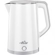 Електрочайник-термос MT-1826 W 1500 Вт, 1.7л Подвійні стінки з ефектом термосу, Білий