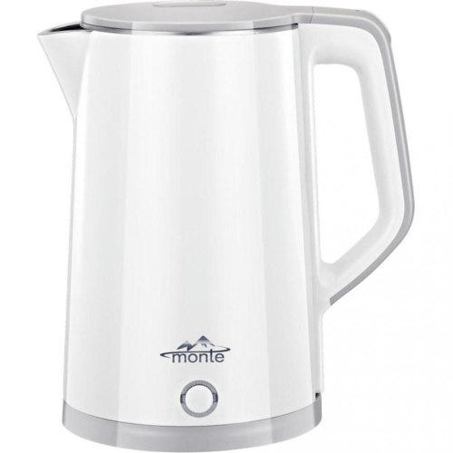Електрочайник-термос MT-1826 W 1500 Вт, 1.7л Подвійні стінки з ефектом термосу, Білий