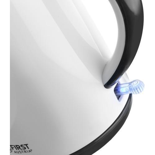 Електрочайник FA-5417-5-WI 1,7 л, 2200Вт, пластик, водяний фільтр. колір чорно-білий