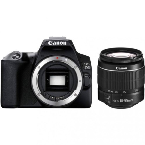 Цифр. фотокамера дзеркальна Canon EOS 250D kit 18-55 DC III Black