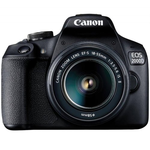 Цифр. фотокамера дзеркальна Canon EOS 2000D + об`єктив 18-55 IS II