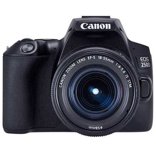 Цифр. фотокамера дзеркальна Canon EOS 250D kit 18-55 IS STM Black