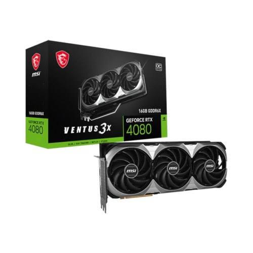 Відеокарта MSI GeForce RTX 4080 16GB GDDR6X VENTUS 3X E OC (912-V511-210)
