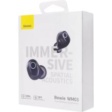 Навушники Baseus  Bowie WM03 True Wireless Earphones, Creamy White
