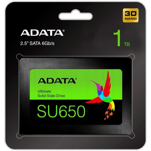 Накопичувач SSD ADATA 2.5 1ТB SATA SU650