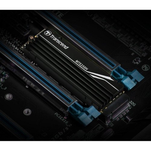 Накопичувач SSD Transcend M.2 2TB PCIe 4.0 MTE250H + радіатор