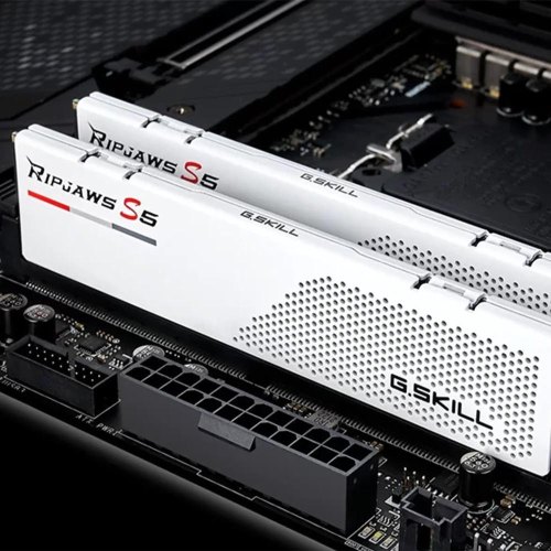 Модуль пам'яті G.Skill Ripjaws S5 White DDR5-6000 32GB (2x16GB) CL30-40-40-96 1.35V