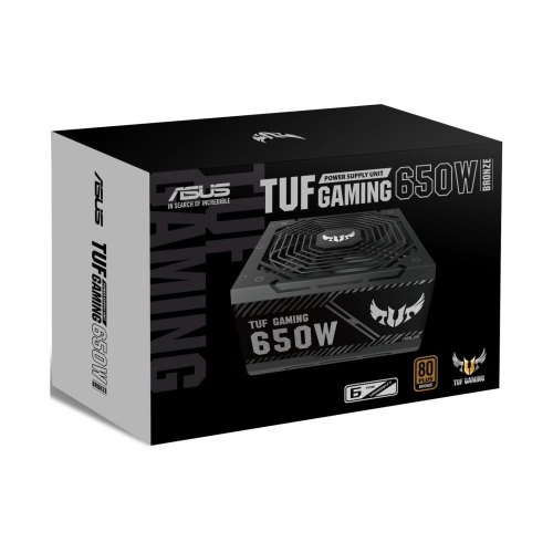 Блок живлення ASUS TUF GAMING (650W), >90%, 80+ Bronze, 135mm, 1xMB 24pin(20+4), 2xCPU 8pin(4+4), 4xMolex, 5xSATA, 4xPCIe 8pin(6+2), TUF-GAMING-650B