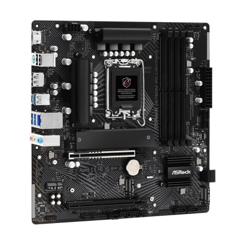 Материнська плата ASRock  B760M PG LIGHTNING s1700 B760 4xDDR5 M.2 HDMI DP mATX