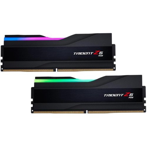 Модуль пам'яті G.Skill Trident Z5 RGB Black DDR5-6000 64GB (2x32GB) CL32-38-38-96 1.40V Intel XMP
