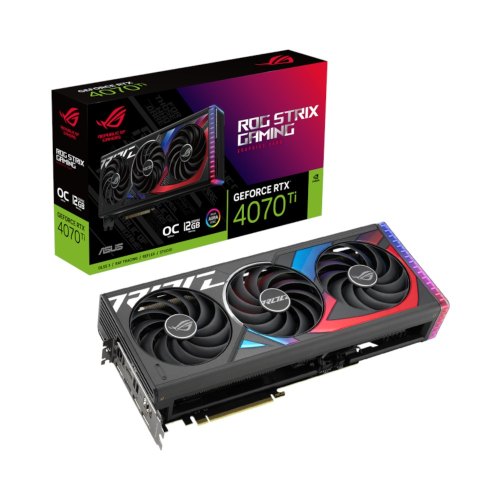 Відеокарта ASUS Nvidia GeForce ROG-STRIX-RTX4070TI-O12G-GAMING