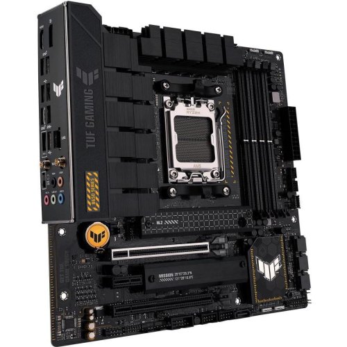 Материнcька плата ASUS TUF GAMING B650M-PLUS WIFI sAM5 B650 4xDDR5 M.2 HDMI DP WiFi BT mATX