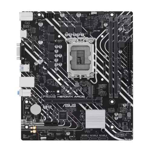 Материнcька плата ASUS H610M-K ARGB s1700 H610 2xDDR5 M.2 HDMI D-Sub mATX ARGB
