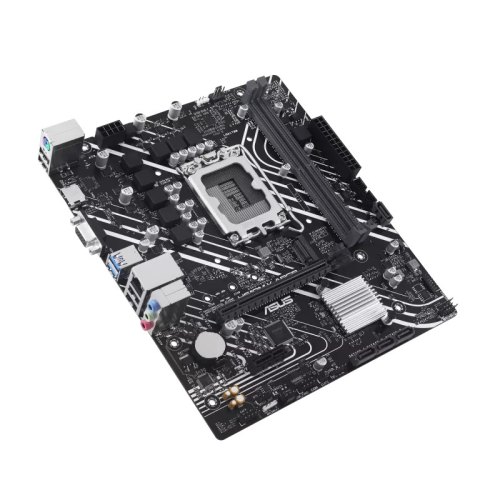 Материнcька плата ASUS H610M-K ARGB s1700 H610 2xDDR5 M.2 HDMI D-Sub mATX ARGB
