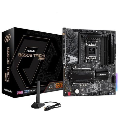 Материнська плата ASRock B650E TAICHI LITE sAM5 B650 4xDDR5 M.2 HDMI eATX