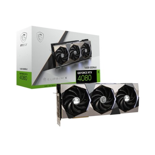 Відеокарта MSI Nvidia GeForce RTX 4080 SUPRIM X 16G