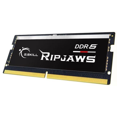 Модуль пам'яті G.Skill Ripjaws DDR5-4800 32GB SODIMM CL38-38-38 1.10V
