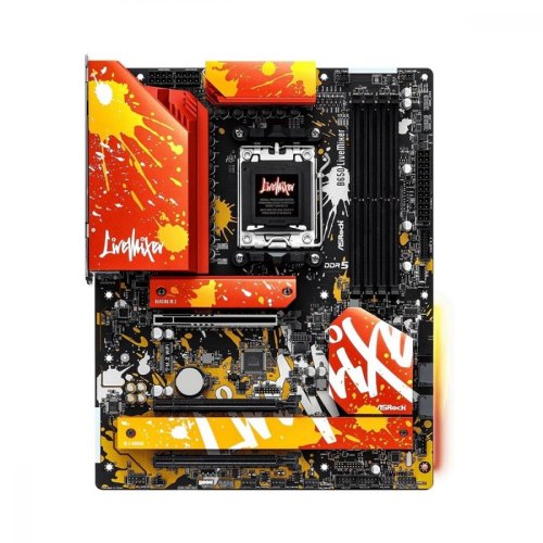 Материнська плата ASRock B650 LiveMixer sAM5 B650 4xDDR5 3xM.2 HDMI-DP ATX
