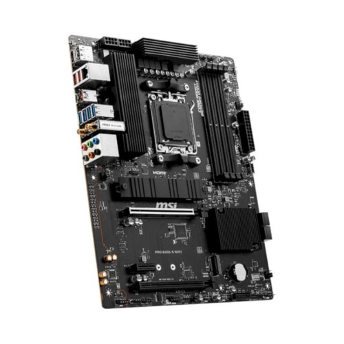 Материнcька плата MSI PRO B650-S WIFI sAM5 B650 4xDDR5 M.2 HDMI DP WiFi BT ATX