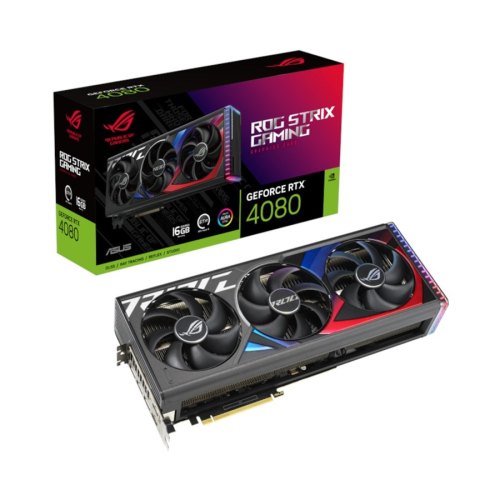 Відеокарта ASUS Nvidia GeForce ROG-STRIX-RTX4080-16G-GAMING