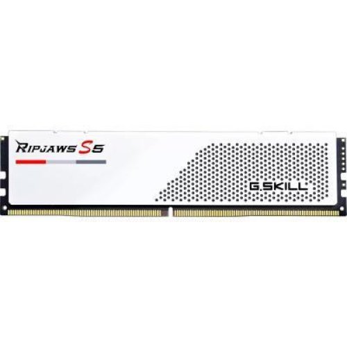 Модуль пам'яті G.Skill Ripjaws S5 White DDR5-6000 32GB (2x16GB) Intel XMP CL32-38-38-96 1.35V