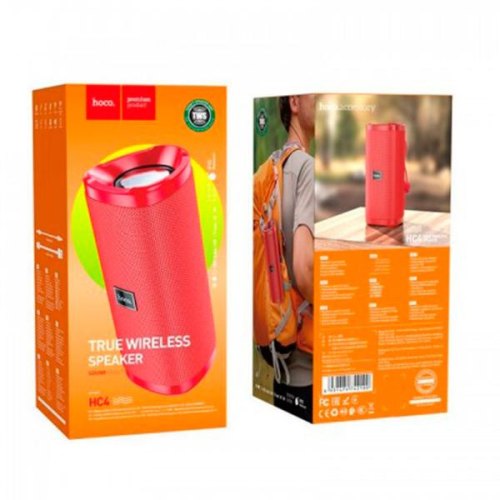 Портативна колонка HOCO HC4 Bella sports BT speaker Red