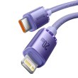 Кабель Baseus rystal Shine Series Fast Charging Data Cable Type-C to Lightning 20W 1.2m Purple