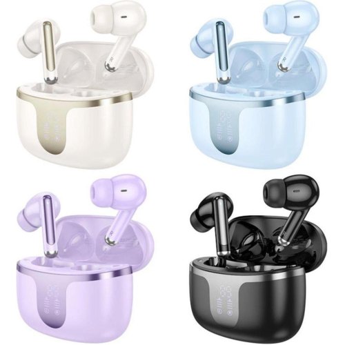 Навушники HOCO EQ1 Music guide true wireless BT headset White