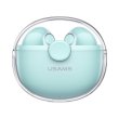 Навушники USAMS-BU12 TWS Earbuds BU Series BT 5.1 Green