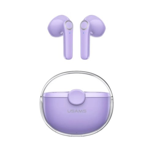 Навушники USAMS-BU12 TWS Earbuds BU Series BT 5.1 Purpule