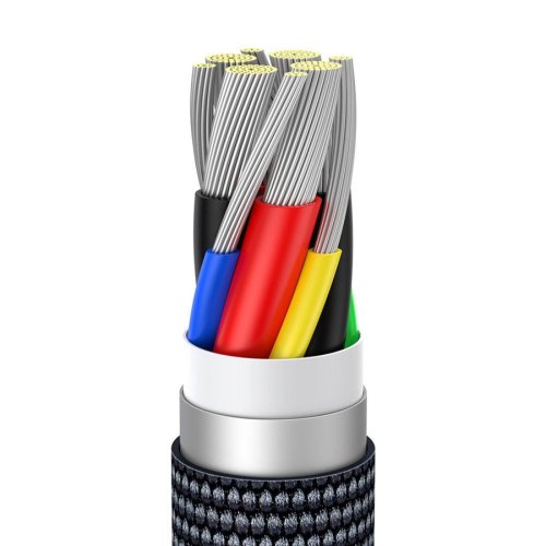 Кабель Baseus Crystal Shine Series Fast Charging Data Cable Type-C to Type-C 100W 2m Black