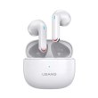 Навушники USAMS-NX10 Dual-mic ENC TWS Earbuds NX Series BT5.2 White