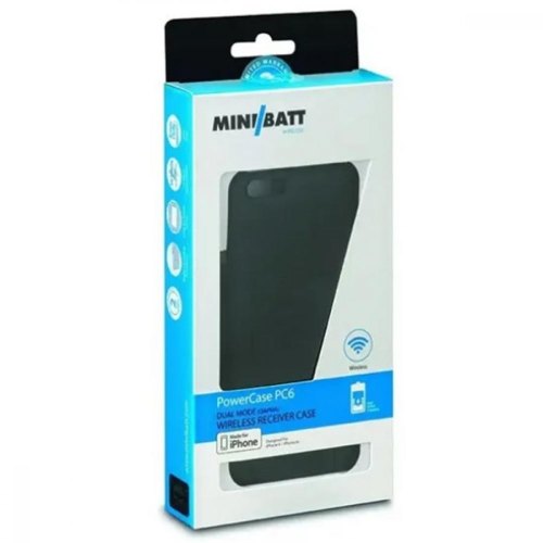Бездротові зарядні пристрої MiniBatt Qi Wireless PowerCASE IP6 for iPhone 6 (MB-IP6)