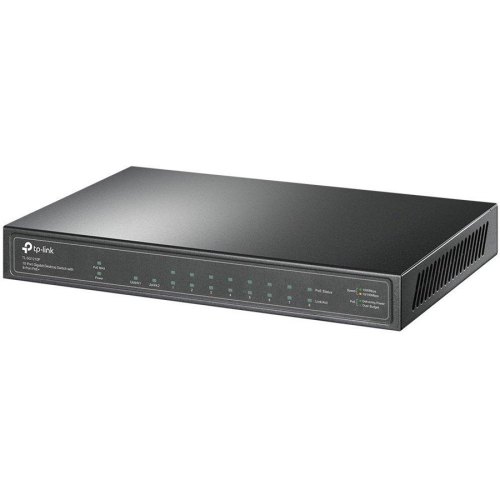 Комутатор TP-LINK TL-SG1210P 8xGE/8xPoE 63W 1xGE 1xSFP