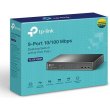 Комутатор TP-LINK TL-SF1009P 9x1FE/8xPoE 65W некерований 250 м