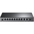 Комутатор TP-LINK TL-SL1311MP 8x1FE/PoE+ 124W 2xGE 1xSFP