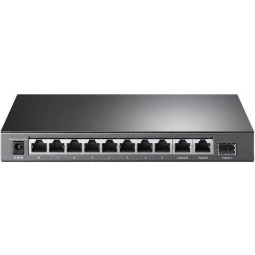 Комутатор TP-LINK TL-SL1311MP 8x1FE/PoE+ 124W 2xGE 1xSFP