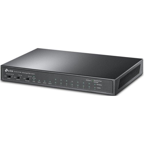 Комутатор TP-LINK TL-SL1311MP 8x1FE/PoE+ 124W 2xGE 1xSFP