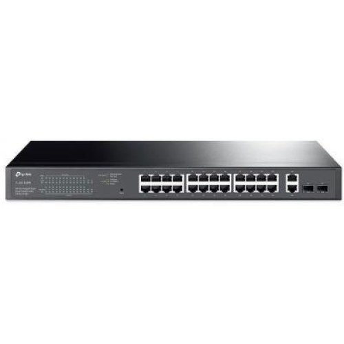 Комутатор TP-LINK TL-SG1428PE 24xGE/PoE+ 250W 2xGE 2xcomboGE/SFP EasySmart 19 1U