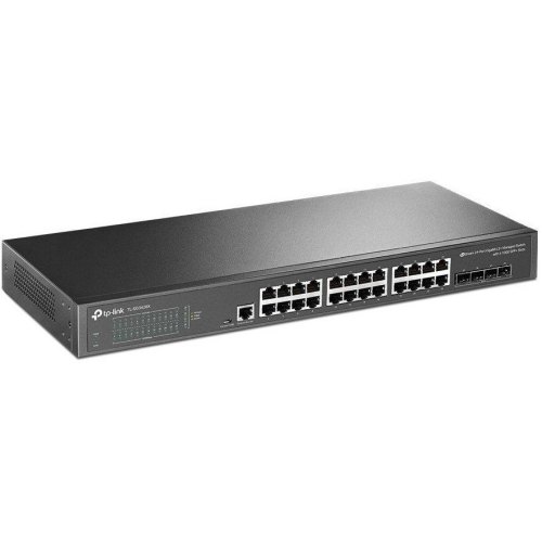 Комутатор TP-LINK TL-SG3428XF 24xSFP 4x10GE/SFP+ L2 JetStream 19 1U
