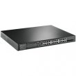 Комутатор TP-LINK TL-SG3428XMP 24xGE/PoE+384W 4x10GE SFP+ L2 JetStream 19 1U