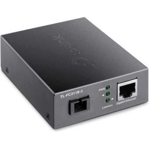 Медiаконвертер TP-LINK TL-FC311B-2 10/100/1000 WDM (TX 1310nm RX 1550nm) SM 2km SC
