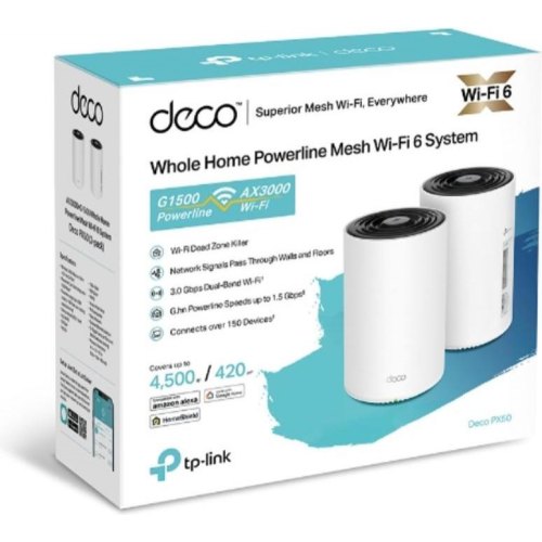 WiFi Mesh система TP-Link Deco PX50 2-pack