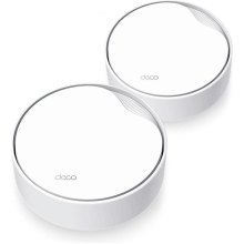 Маршрутизатор TP-LINK DECO X50 PoE 2PK AX3000 1xGE LAN/WAN 1x2,5GE LAN/WAN MU-MIMO OFDMA MESH