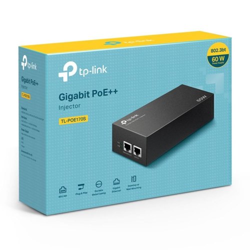 PoE-Інжектор TP-LINK TL-POE170S 2xGE 60W
